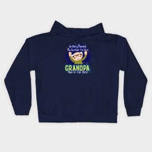 Grandpa's Shining Moment Kids Hoodie